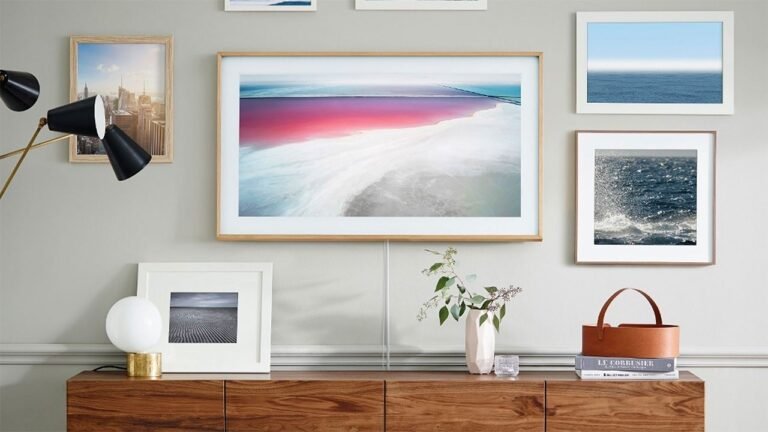 The Classy Samsung "The Frame" TV with Picture Frame Bezel Is on Sale Today