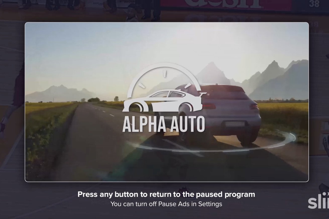 Sling TV is the latest streamer to get those pesky pause ads