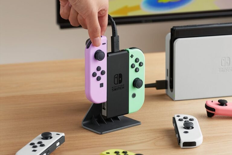 Nintendo finally made its own Joy-Con controller charging station