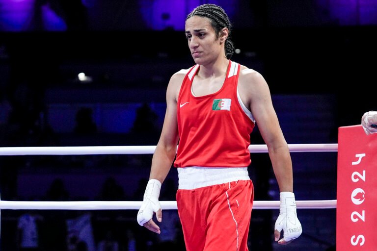 Boxer embroiled in Olympics gender dispute rebukes ‘bullying’ of athletes