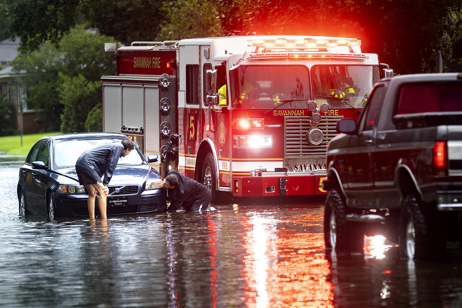 Historic rainfall expected and 'catastrophic' flooding feared as Debby moves over the southeast