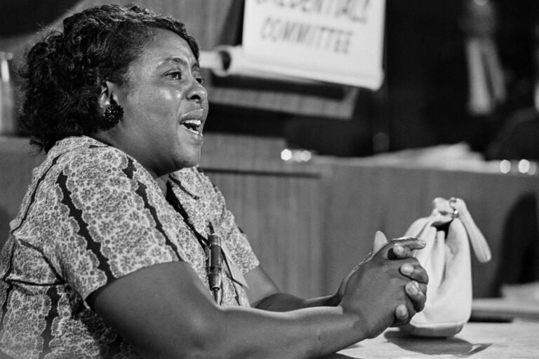 60 years after Democrats denied Fannie Lou Hamer a convention seat, Harris is set to make history