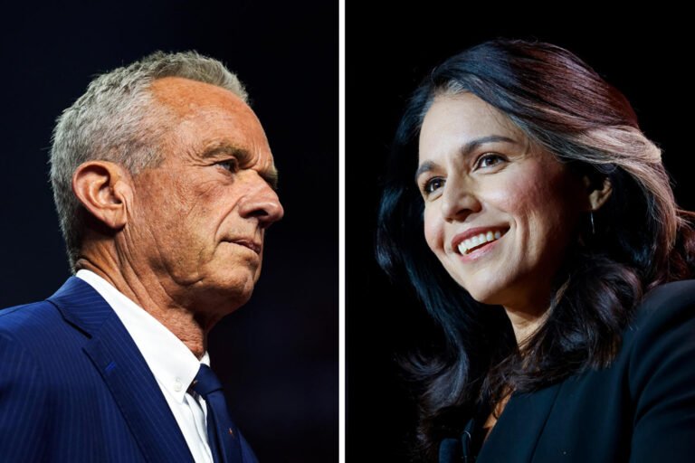 Trump names RFK Jr. and Tulsi Gabbard to his transition team