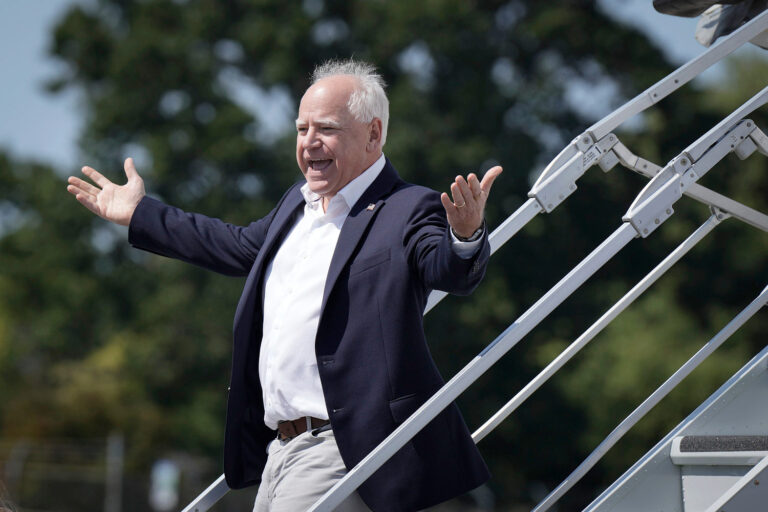 Walz lays into Trump and the GOP with some of his harshest campaign rhetoric