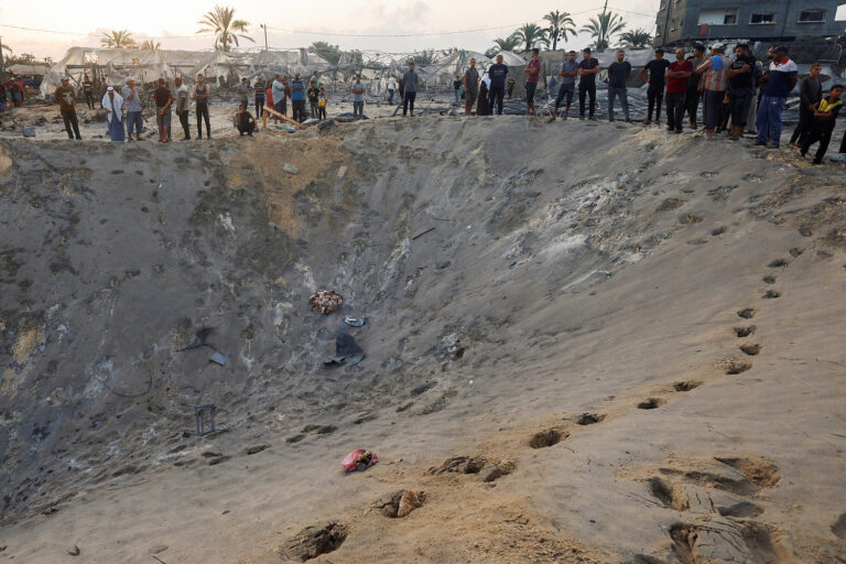 Israel strikes tent camp in Gaza humanitarian zone; At least 19 killed, authorities say