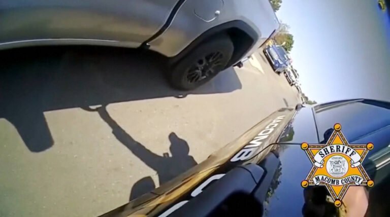 Michigan sheriff’s deputy leaps into moving car to rescue 63-year-old driver in medical distress