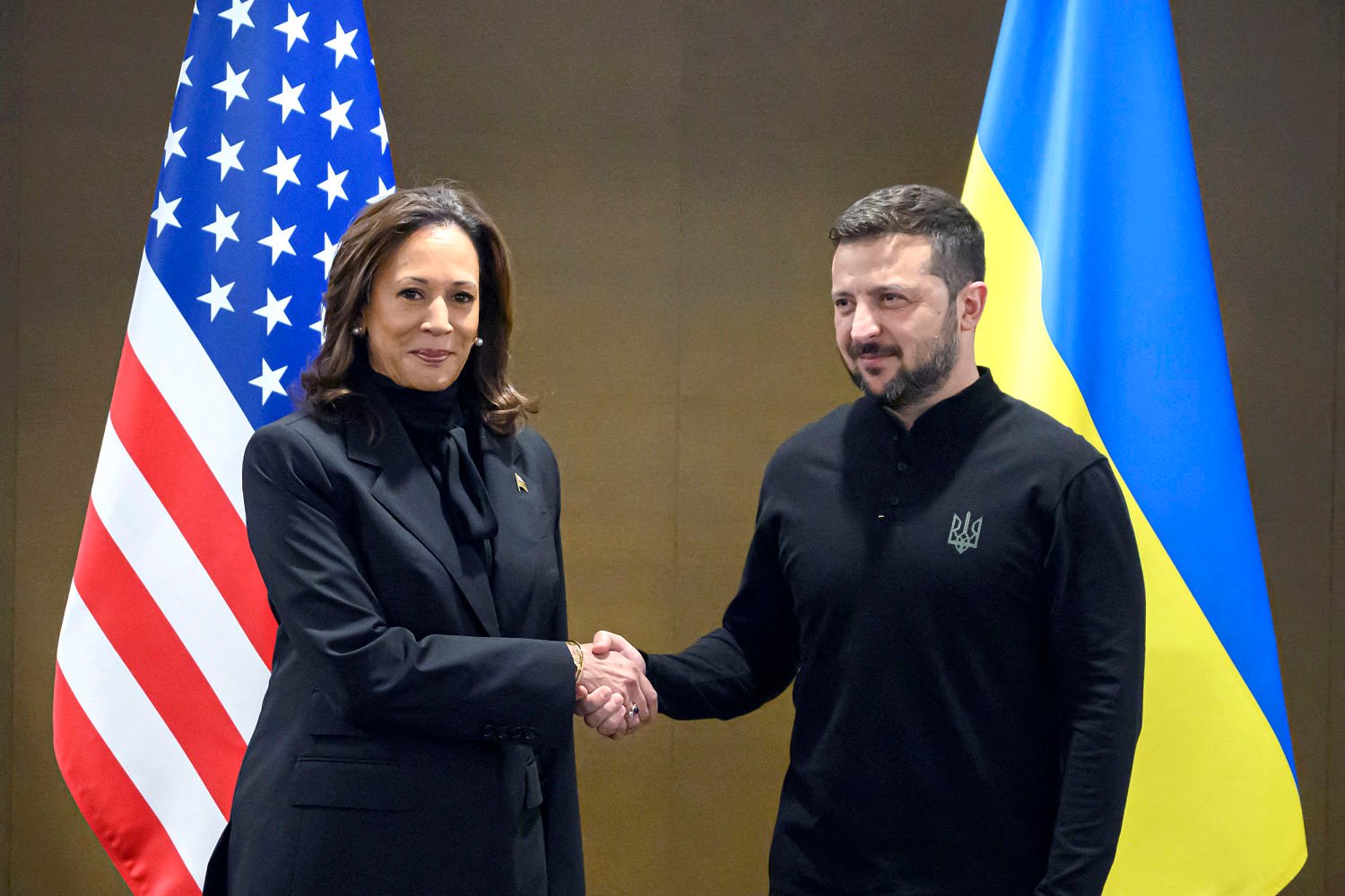 Zelenskyy’s meeting with Harris and spat with Trump reveal a growing partisan divide on Ukraine