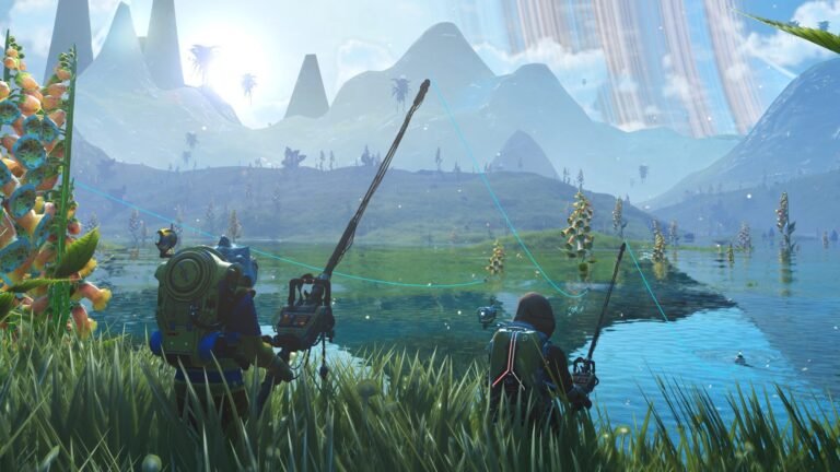 No Man's Sky gets reel in new Aquarius fishing update