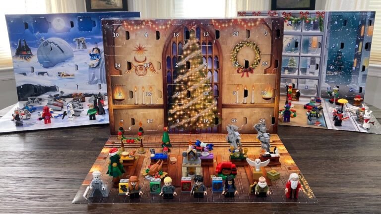 We Build the 2024 LEGO Advent Calendars for Star Wars, Spider-Man, and Harry Potter