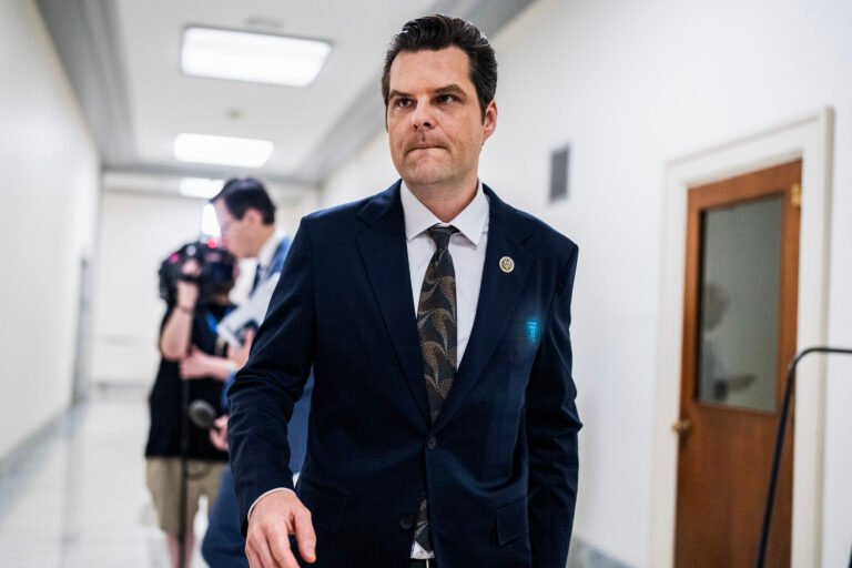 Trump's choice of Matt Gaetz for attorney general stuns the Justice Department