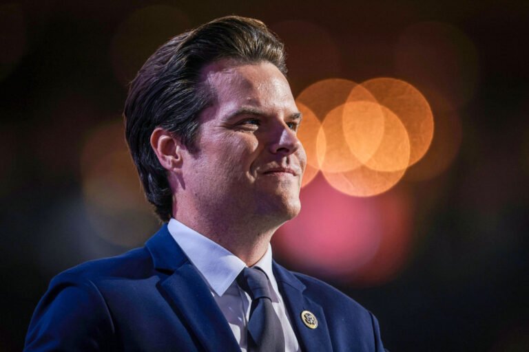 Matt Gaetz, Trump’s pick for attorney general, was subject of sex trafficking investigation