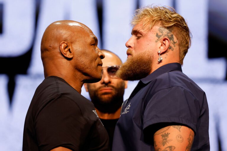 The highly anticipated fight: Mike Tyson vs. Jake Paul