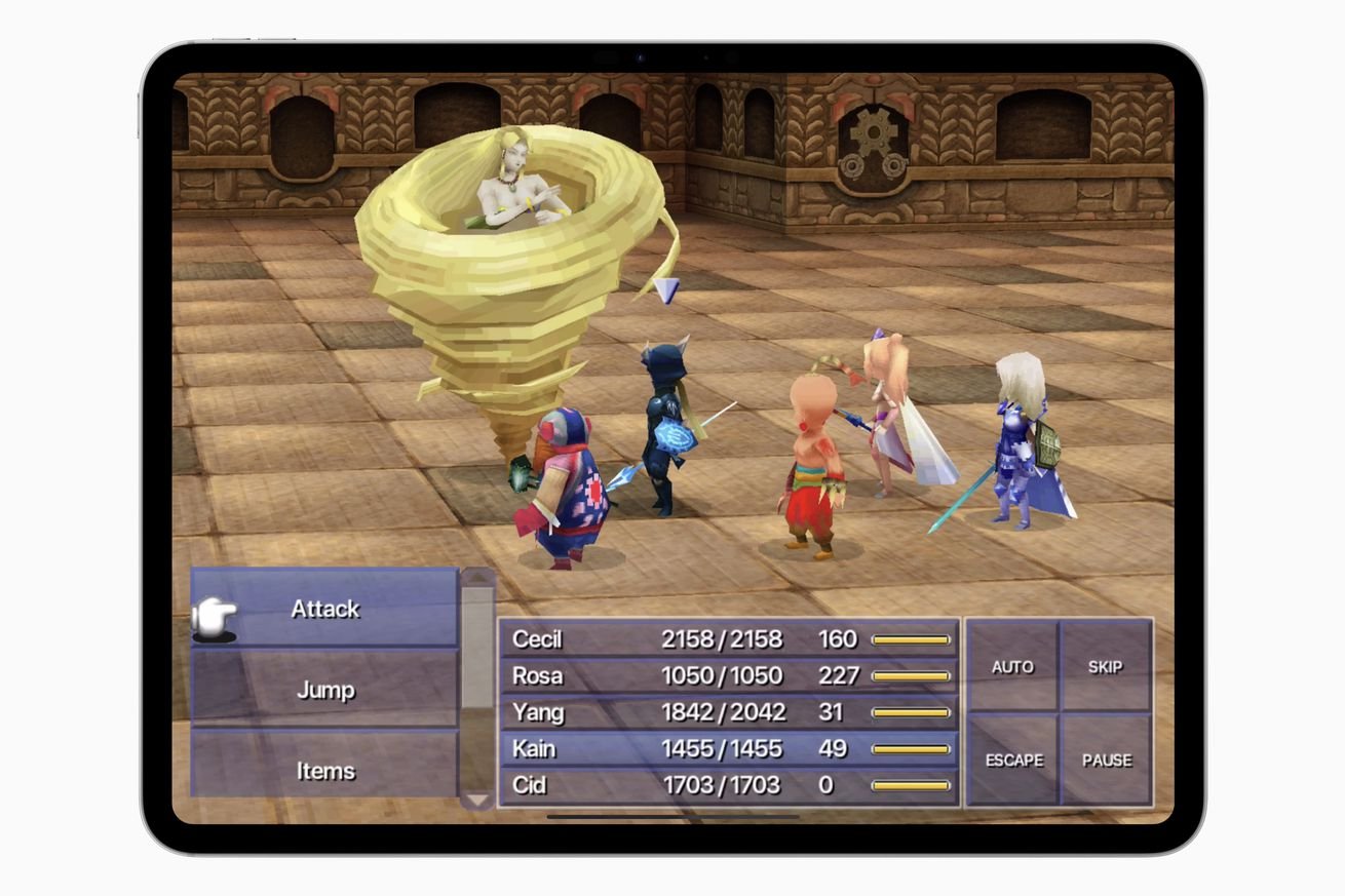 Final Fantasy games are coming to Apple Arcade