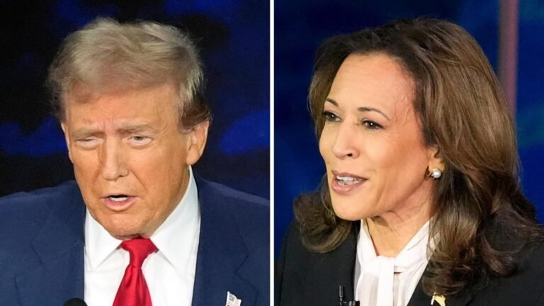 Harris team warns CEOs that Trump is a threat to economy, while Trump says tariffs can drive growth