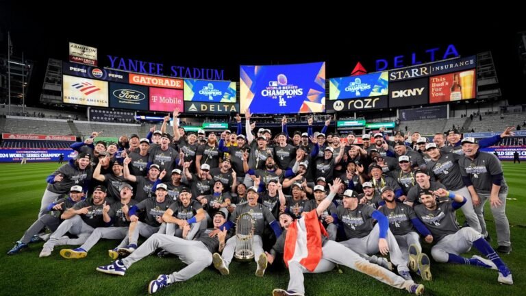 Dodgers' World Series-ending win averages 18.6 million; series averages 15.81 million for 5 games